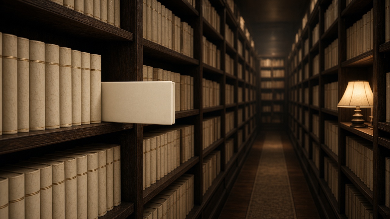 Library stacks